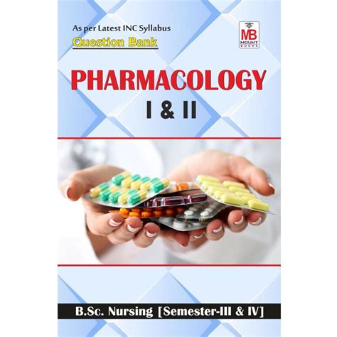 Pharmacology-I&II QB [Semester-IV] – Mount Books – Books that Build Futures