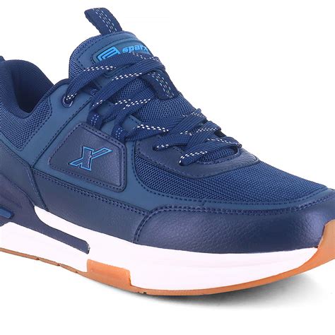 Shop Navy Steel Blue Sparx Sneakers for Men SM 1086 Online at Best Price