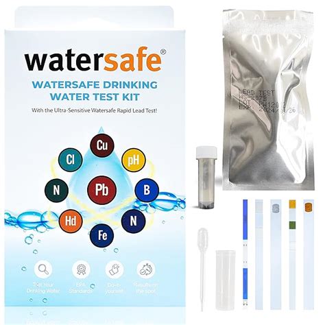 Watersafe Drinking Water Test Kit World's Most Sensitive Lead Test 10 ...