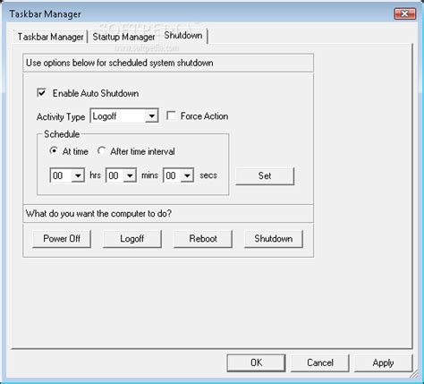 Image result for Taskbar Manager Windows 1.0