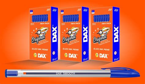 Dax Simply Ball Pen | Pack of 20 Blue | Best Ball Pens for Smooth ...