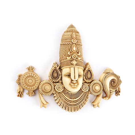 Cultured Marble Tirupati Balaji Hanging Statue (Large) – Natriel