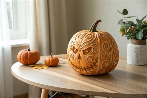 14+ Creative 3D Pumpkin Carving Stencil Ideas - Casolia