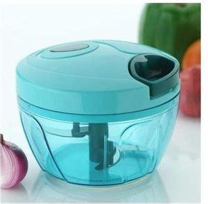 Pyzel New Handy Mini Plastic Chopper with 3 Blades, (450 ml) Vegetable ...