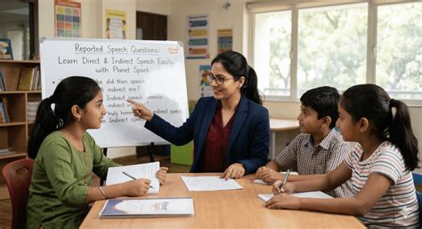 Reported Speech Questions: Learn Direct and Indirect Speech Easily with ...