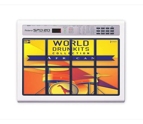 Rhythm Pro (World Drumkit Collection) Self Adhesive Octapad PVC Skin ...