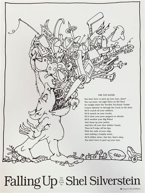 Shel Silverstein Drawings Falling Up