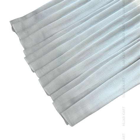 White- Ribbed Caramel Satin Hijab – Hijab Kart