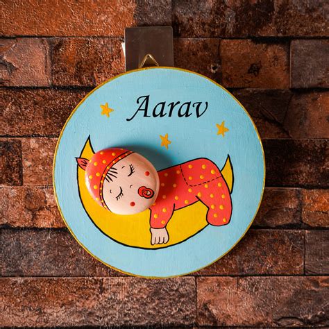 Buy Hand-painted Baby Crib Decor Online On Zwende