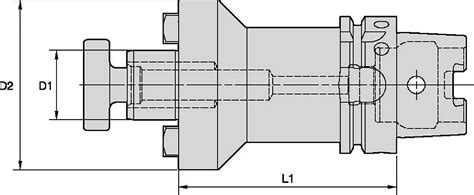HSK63A Shank Tools - Shell Mill Adapters with Through Coolant