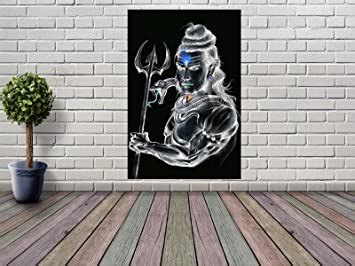wallpics® Mahadev | Mahakal | Bholenath | Lord Shiva Painting Poster ...