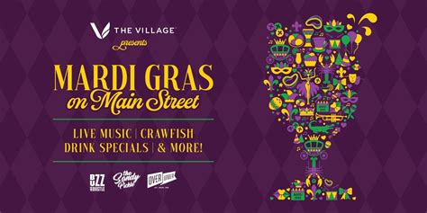 The Village Dallas Presents: Mardi Gras on Main Street, 5605 Village ...