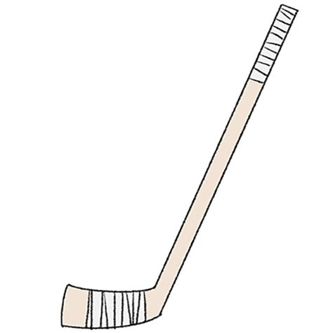 How To Draw A Hockey Stuff at Kate Terry blog