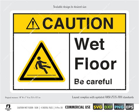 Caution Wet Floor Sign