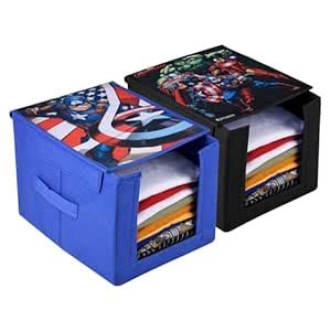 Kuber Industries Marvel Wardrobe Organizer | Shirt Stacker Closet ...