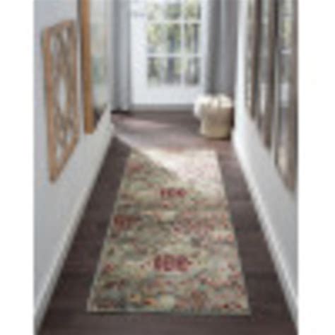 2x10 Modern Seafoam Runner Rugs for Hallway | Indoor Entry, Entryway ...