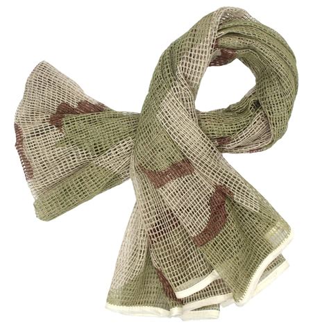 Buy KINGREE Sniper Veil, Scrim Net Scarf, Tactical Sniper Face Veil ...
