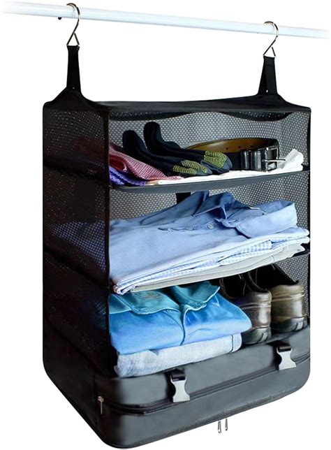Amazon.com: Hanging Packing Cubes for Travel, WITSTEP Collapsible ...