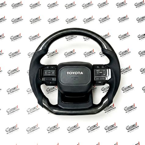 Toyota Land Cruiser Prado LC-250 Steering Wheel | Carbon Fiber Finish ...