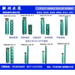 南阳液下泵|氟塑料液下泵|液下式排污泵使用说明_泵_第一枪