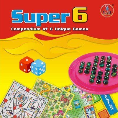 Buy Smart Picks Kid Super 6 Board Game – Fun & Educational Strategy ...