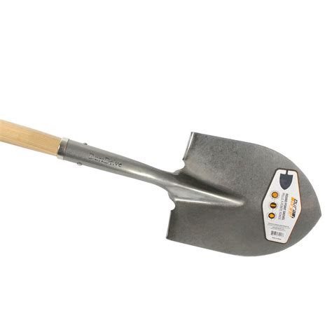 DuraDrive 60" Ash Wood Round Point Shovel