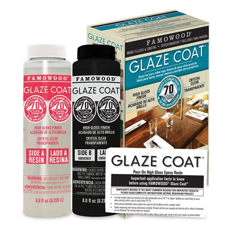 Famowood Glaze Coat - Clear Epoxy Kit, Pint | BLICK Art Materials