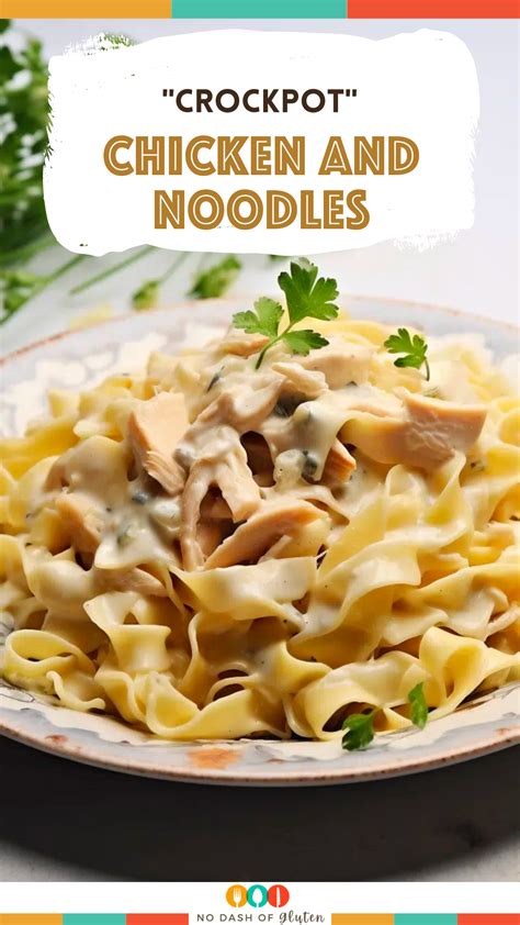 Crockpot Chicken and Noodles