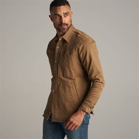 Orion Mid-Century Twill Shirt Jacket - Rowan