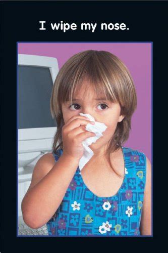 Buy I Wipe My Nose Chart (Reminder Posters) Book Online at Low Prices ...