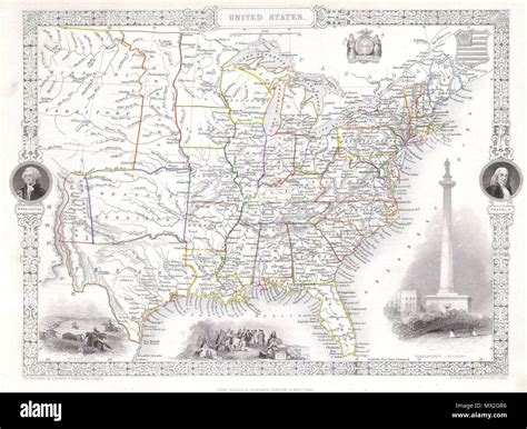 . United States. English: This is a fascinating 1850 map of the United ...