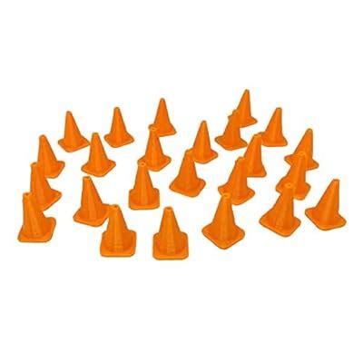 Buy Traffic Cones 1:64 Scale 24 pk for Hot Wheels Matchbox Toy Car ...