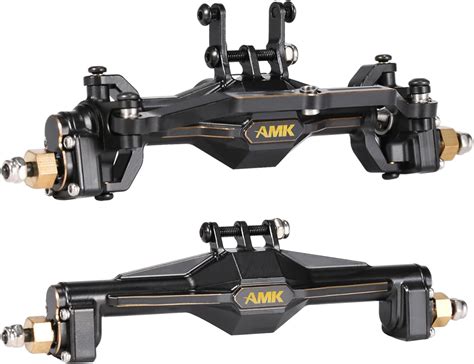 Amazon.com: AMK 174g TRX4M Brass Portal Axles Front Rear Complete Set with 7mm Hex Wheel Hubs ...