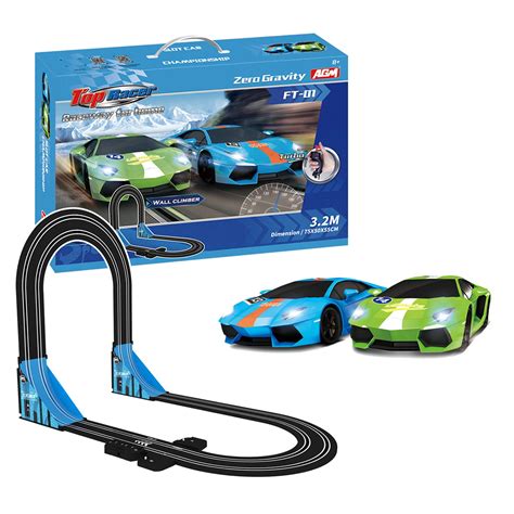 Buy High-Speed Slot Car Race Track Playset Size Car Racing Games for ...