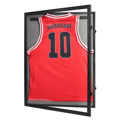 Amazon.com: PKHROR Jersey Frame Display Case Large Lockable Sports ...
