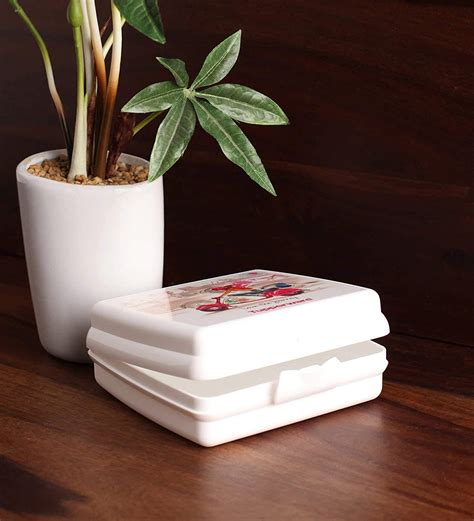 Buy Tupperware Lunch Box, Miss T Sandwich Keeper for Kids, (Single ...