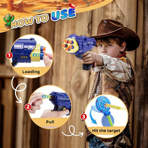 Fygurso 2-Player Shooting Game Toy,Foam Dart Toy Gun with India | Ubuy