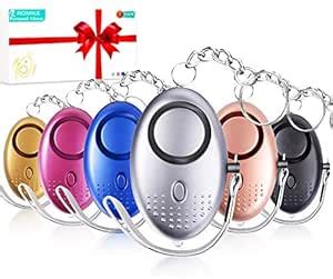 ROMILE Safe Sound Personal Alarm - 5 Pack‚Siren Song‚ 140DB Reusable ...