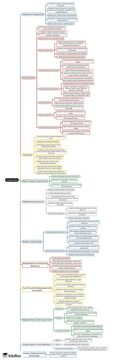 Mindmap: Conjunctiva - NEET PG PDF Download