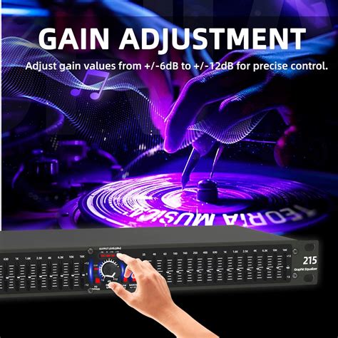 MIZISNR Graphic Equalizer 15-Band Stereo EQ for Home Audio, India | Ubuy