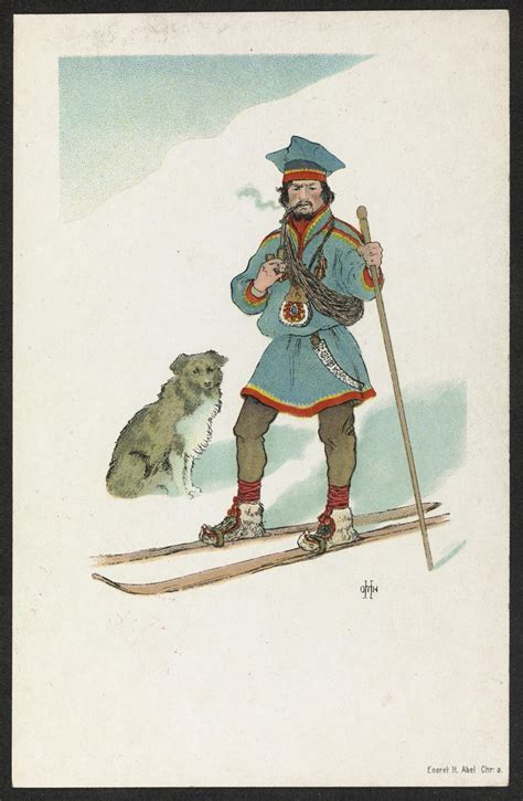 Fin paa ski - Artvee