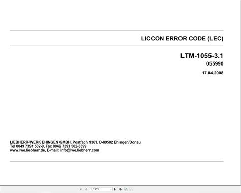 Image result for Linde Error Code List