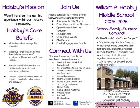 Title 1 | Hobby Middle School Northside Independent School District