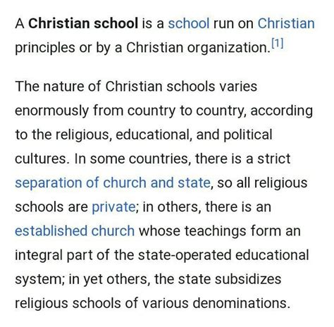 two examples of schools built by churches - Brainly.in