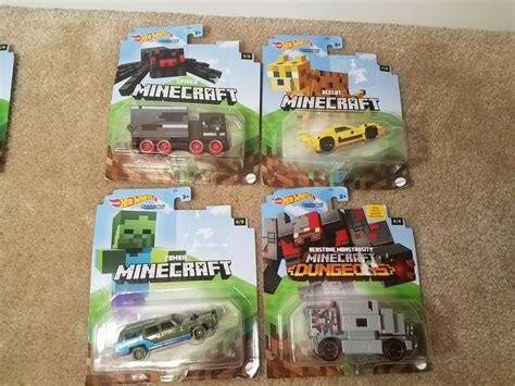 Character Cars Minecraft | Hot Wheels
