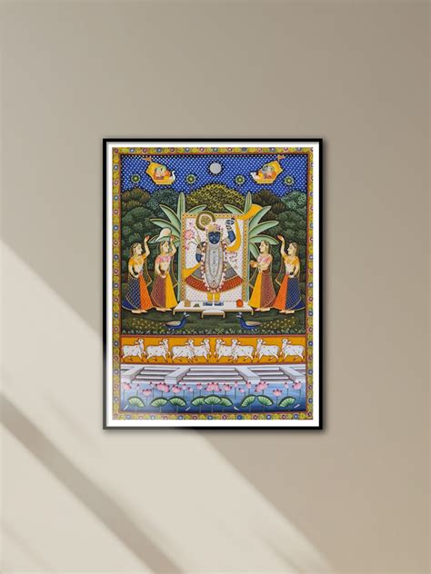 Buy Shrinathji Pichwai Painting | Cultural Heritage | Krishna | Rajasthan