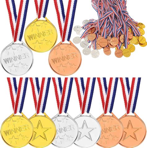 100 Pieces Kids Plastic Winner Award Medals Winner India | Ubuy