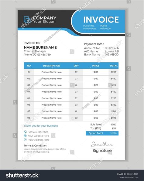 Image result for Creating an Invoice in InDesign