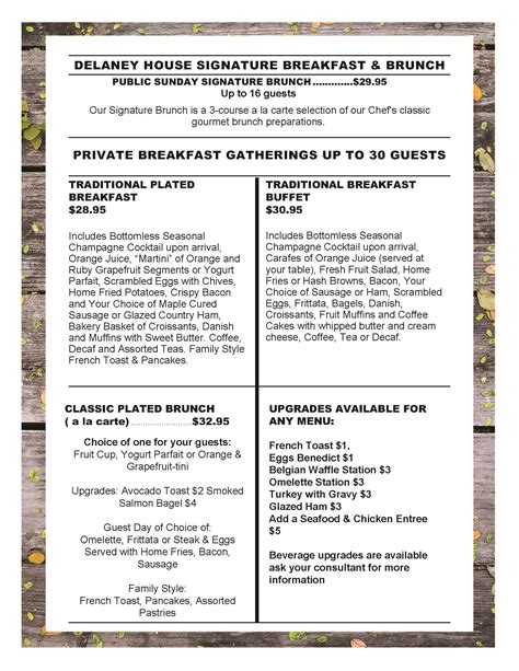 Corporate Events — The Delaney House