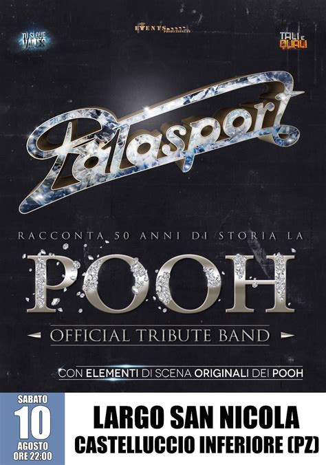 OFFICIAL TRIBUTE BAND POOH, Comune di Castelluccio Inferiore ...